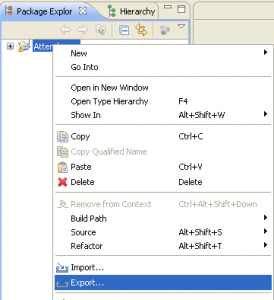 Create JAR file in Java & Eclipse