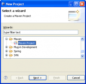 Creating Dynamic Web Project using Maven in Eclipse