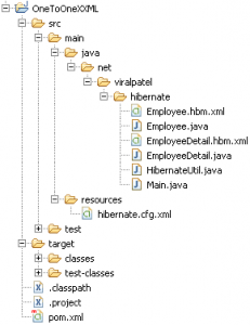 Hibernate One To One Mapping Tutorial (XML Mapping)