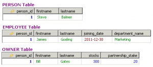 Hibernate Inheritance: Table Per Concrete Class (Annotation & XML mapping)
