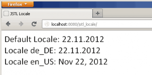 How to update JSTL Locale dynamically