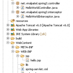 Spring 3 MVC Interceptor tutorial with example