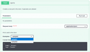 How to Show Multiple Examples in OpenAPI Spec